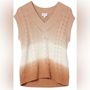 The Drop Women's Camille Cable Sweater Vest - S Great Condition
